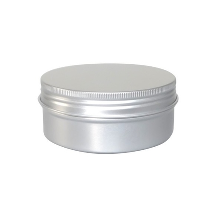 150g 83*35 Round Threaded Aluminum Box Cosmetic Cream Box Snack Tea Sealed Packaging Metal Box