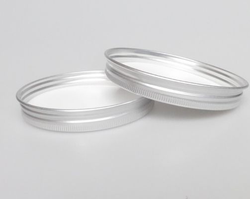 89mm*14mm Threaded Aluminum Lid PET Plastic Tea Caddy Candle Jar Universal Sealing Metal Lid