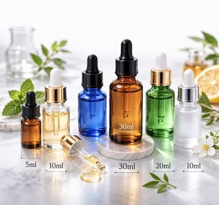 Screw Cap Perfume Spray Bottle Offering Plastic Shoulder and Rubber Lid Perfect for Custom Fragrance Packaging Solutions