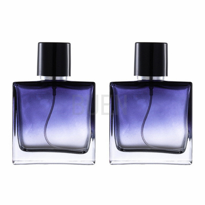 qualidade Garrafa de perfume reusável opcional multicolorido 50ml Climp luxuoso 15mm fábrica